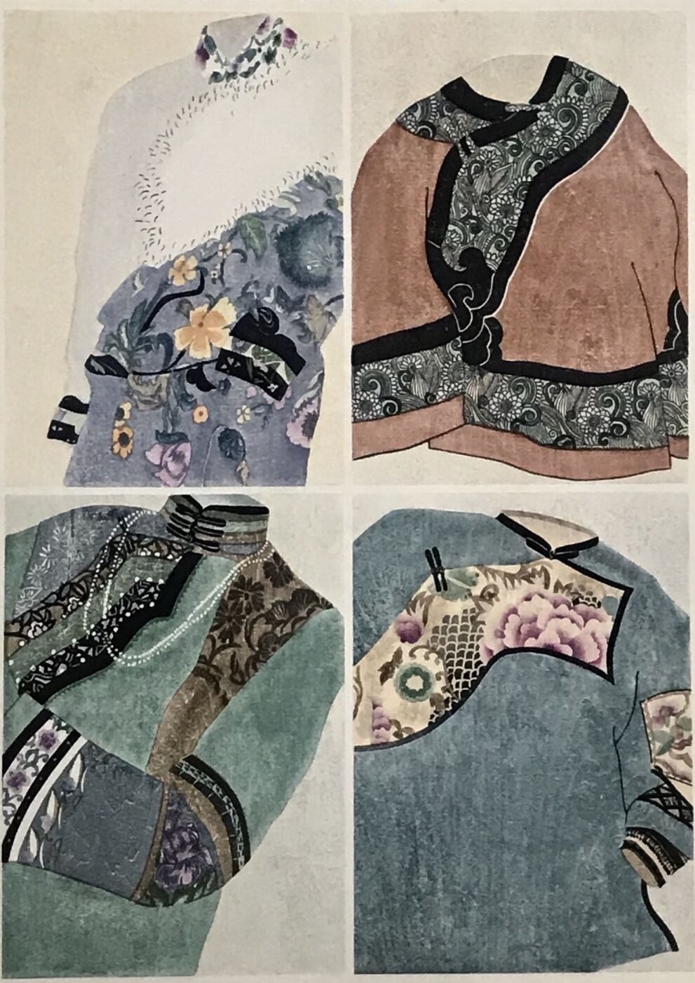和风霓裳（版画）